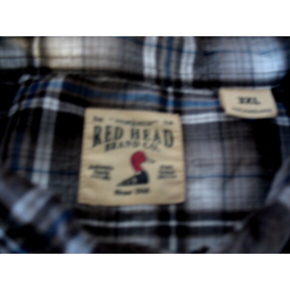 Redhead Short Sleeve  Black/White Shirt Men's Size 3X - Picture 15 of 15